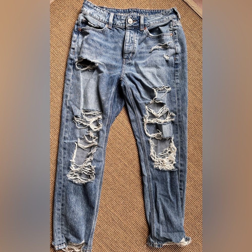 American Eagle Outfitters Tomgirl Jeans 4 Short